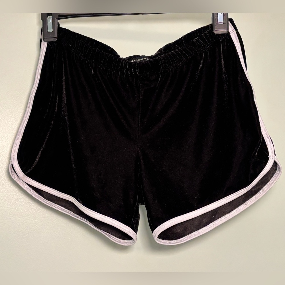 Black Velvet Women's Shorts